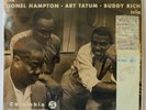 THE LIONEL HAMPTON ART TATUM BUDDY RICH TRIO BBC LIBRARY LP  