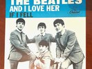 THE BEATLES 45 -AND I LOVE HER/IF I FELL='PICTURE SLEEVE ONLY'-MINT =FREE SHIP