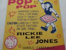 Rickie Lee Jones Pop Pop, Rare 1st EU GEMA, Geffen Records GEF24426 LP, VG+/EX