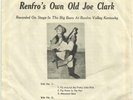 '62 Bluegrass 45 & Pic Sleeve OLD JOE CLARK Renfro's Own ARK EP 229 hear