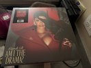 Cardi B-SIGNED-AM I THE DRAMA? Alternate Cover-Apple Red Vinyl-SOLD OUT-ON HAND