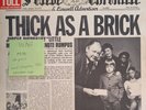 Jethro Tull Thick As A Brick Vinyl Record VG/VG CHR 1003 1972 Newspaper Cover