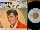 ELVIS PRESLEY Tell Me Why NOS NM WLP DJ COPY Promo 45 1965 & Picture Sleeve