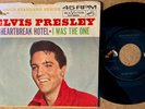ELVIS PRESLEY GSS NOS NM Gold Standard Series Heartbreak Hotel 45 Picture sleeve