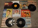 Elvis Presley vinyl LP record lot, In Memphis, GI Blues, 1963 Calendar Insert EX