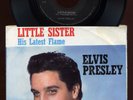 Elvis Presley 45 & Very Rare Picture Sleeve with No RCA Logo - Little Sister