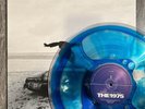 The 1975  Being Funny In A Foreign Language LP Liquid Clear w/ Blu Filled Vinyl