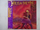Megadeth Peace Sells... But Who's Buying? Capitol ECS-81773 Japan   LP OBI