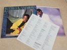 Luther Vandross Give Me the Reason Vinyl Record EPIC INNER PRINT & LYRIC SHEET