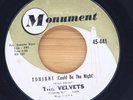 THE VELVETS - TONIGHT (COULD BE THE NIGHT) /  SPRING FEVER - DOO WOP 45 MONUMENT