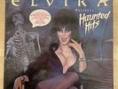 ELVIRA Haunted Hits 1988 2LP Vinyl Record VG+ w/ Poster In Shrink w/ Hype RHINO