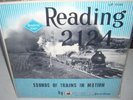 RAILROAD reading 2124 / sounds of trains in motion ( sound ) LP red vinyl