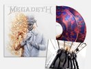 MEGADETH: Limited 'Ghostly' Red & Blue Vinyl LP + Signed Art Card SOLD OUT