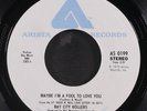 BAY CITY ROLLERS: maybe i'm a fool to love you / eagles fly ARISTA 7