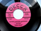 THE WHO Anyway Anyhow Anywhere DECCA Promo - NM 45 RPM RECORD