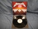 METALLICA - MASTER OF PUPPETS   VINYL LP 1ST 1986  US PRESS WHITE LABEL PROMO