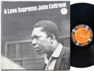 JOHN COLTRANE A Love Supreme LP IMPULSE  AS-77 RVG Elvin Jones McCoy Tyner VG+
