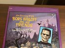 An Evening With Boris Karloff and His Friends Decca Stereo LP Frankenstein VG+