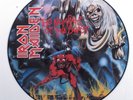 IRON MAIDEN The Number Of The Beast HARVEST LP VG+ picture disc r
