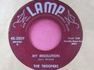 THE TROOPERS - My Resolution / Get Out - clean 45 rpm - Lamp 2009
