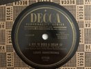 78 RPM A Kiss To Build A Dream On I Get Ideas Louis Armstrong Decca 27720 READ