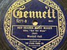 Pre-War Gennett - Ain't Gonna Rain No Mo/Red Headed Music Maker (Red Hot Blues)