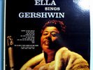 ELLA FITZGERALD ELLA SINGS GERSHWIN RARE ORIG '54 DECCA MONO PINK LABEL PROMO LP