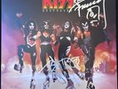 KISS SIGNED Destroyer Resurrected Ace Frehley Peter Criss Black Vinyl