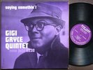 GIGI GRYCE Quintet Saying Somethin'  LP NEW JAZZ NJLP 8230 US 1960 RVG DG MONO