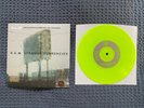 1995 R.E.M. Strange Currencies #rd Neon Green Warner UK w/ Badge MINT
