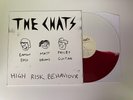 THE CHATS HIGH RISK BEHAVIOUR WHITE MAROON SPLIT COLOR VINYL LP RECORD LTD 200
