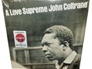 John Coltrane LP record A Love Supreme Translucent Black Smoky Swirls Colored