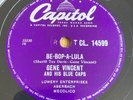 EX+ / EX GENE VINCENT Be-Bop-A-Lula UK Capitol 78 Shellac Rock N Roll