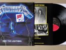 METALLICA Ride The Lightning OG Elektra Megaforce 1984 LP SHRINK Insert NM