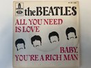 The Beatles - All You Need Is Love - France Odeon - PS 45 EX