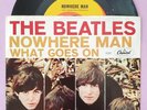 The Beatles US 45 Capitol 5587 NOWHERE MAN / WHAT GOES ON W/Pic. Slv.