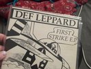 DEF LEPPARD First Strike E.P. 7'' Picture Sleeve Unreleased Demos Limited 1000