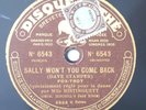 Mitchell’s Jazz Band Sally Won’t You Come Back 78RPM Pathe 6543 (1922)