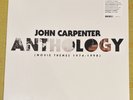 JOHN CARPENTER Anthology (Movie Themes 1974-1998) RARE Vinyl LP Record, 2017)