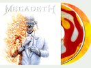MEGADETH Self Titled Yellow & Red Liquid Filled & Marbled 2xLP Vinyl Presale