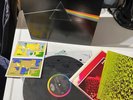 Pink Floyd Dark Side Of the Moon 83 Gatefold Vinyl Posters Sticker Rainbow Label