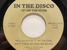 Modern Soul 2-Step 45 C ON THE FUNK in the disco SWEET THANG listen