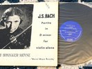 Blanche Honeggre-Moyse: J.S. Bach... (solo violin) LP MMR rare private press VG+