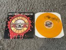 Guns N’ Roses “Live And Let Die” Original U.K. 1991 Signed Orange vinyl 12 inch