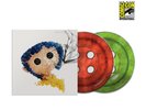 SDCC 2025 Mondo Coraline Vinyl Album 2XLP 15th Anniversary LE 500 PCS Red Green