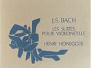 Rare Original Henri Honegger Bach Solo Cello Suites 3LP Valois CMB 22 ED1