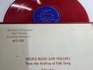 NEGRO BLUES & HOLLERS   LIBRARY OF CONGRESS   ARAGON HIGH SCHOOL   RED VINYL