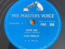 EX+ ELVIS PRESLEY Hound Dog / Don't Be Cruel 1st UK HMV 78 Shellac Rock N Roll