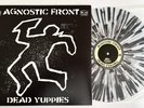 Agnostic Front – Dead Yuppies LP Reissue Clear Black/White Splatter Vinyl 2022