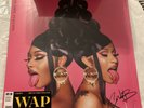 Cardi B Wap Limited Edition Gold Vinyl Signed Featuring Megan Thee Stallion